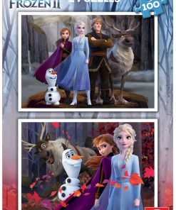 PUZZLE 2X100 PZAS EDUCA 18111 FROZEN