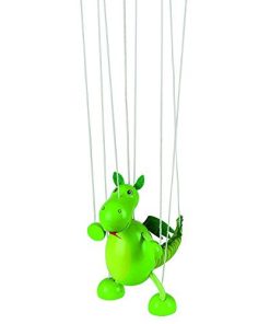 MARIONETA MADERA HILOS DINOSAURIO GOKI 51754