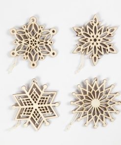 ACCESORIOS MADERA ORNAMENTO 8 UDS