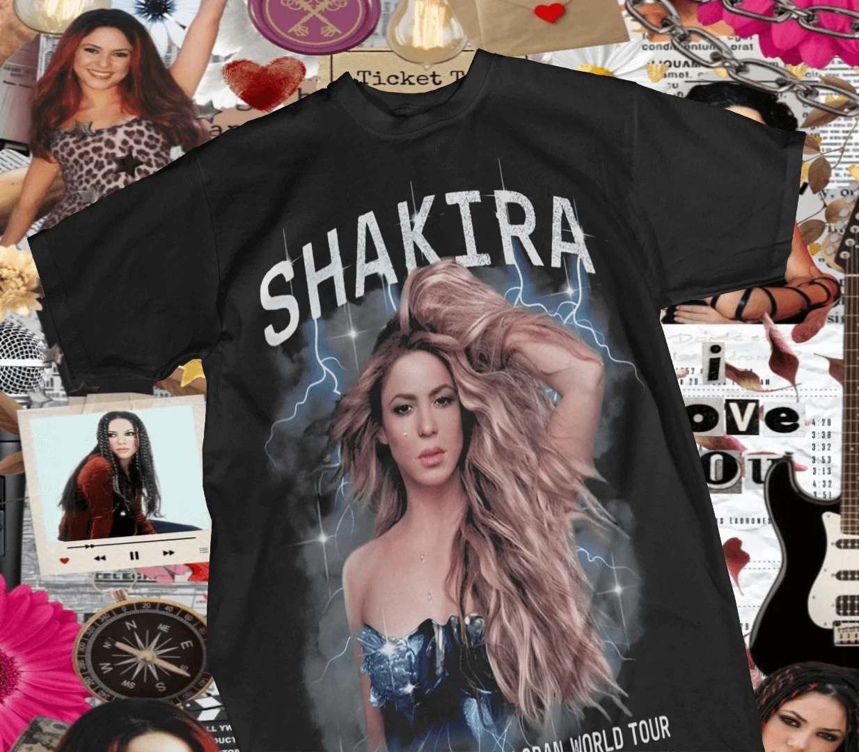 Camisas DTF de Shakira – Colección «Las mujeres ya no lloran» (25 plantillas exclusivas) - Imagen 7